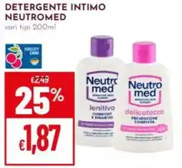 Pan Detergente intimo NEUTROMED offerta