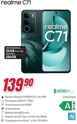 Trony realme C71 offerta