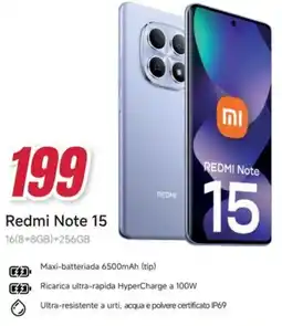 Trony Xiaomi Redmi Note 15 offerta
