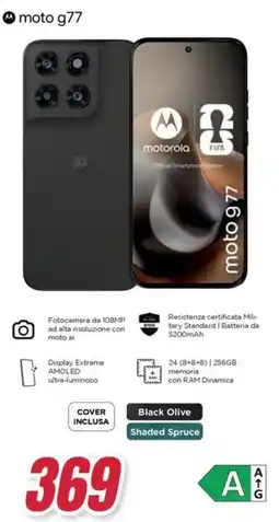 Trony motorola moto g77 offerta