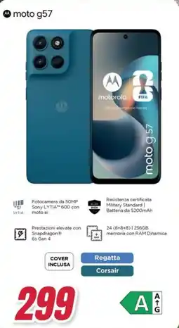 Trony motorola moto g57 offerta