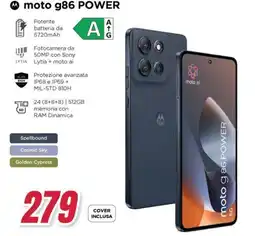 Trony Motorola moto g86 power offerta
