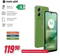 Trony motorola moto g06 offerta