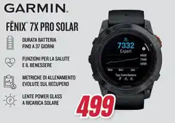 Trony Garmin fénix 7x pro solar offerta