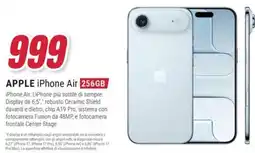 Trony APPLE iPhone Air 256GB offerta