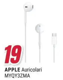Trony APPLE Auricolari MYQY3ZMA offerta