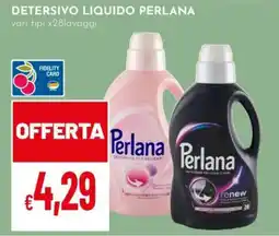 Pan Detersivo liquido PERLANA offerta