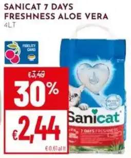 Pan Sanicat 7 days freshness aloe vera offerta