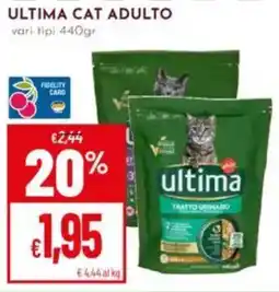 Pan Ultima cat adulto offerta