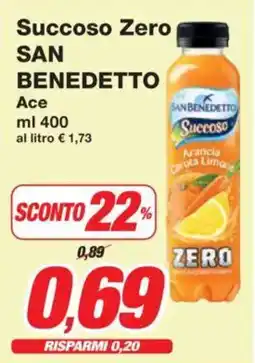 Prix Quality Succoso Zero SAN BENEDETTO offerta