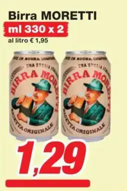 Prix Quality Birra MORETTI offerta