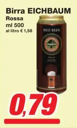 Prix Quality Birra EICHBAUM Rossa offerta