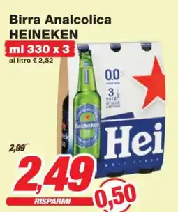 Prix Quality Birra Analcolica HEINEKEN offerta