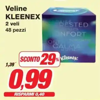 Prix Quality Veline KLEENEX offerta