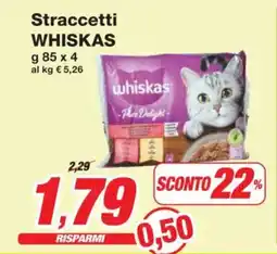 Prix Quality Straccetti WHISKAS offerta
