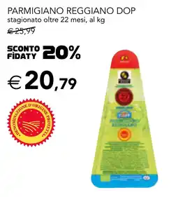 Esselunga Esselunga bio parmigiano reggiano dop stagionato oltre 22 mesi offerta