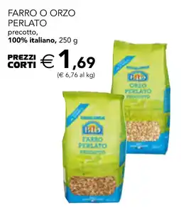 Esselunga Esselunga bio farro o orzo perlato precotto offerta