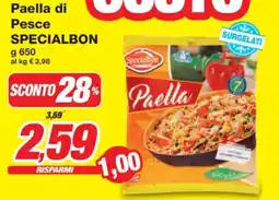 Prix Quality Paella di Pesce SPECIALBON offerta