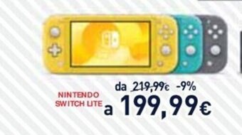 Unieuro Nintendo Switch Lite offerta
