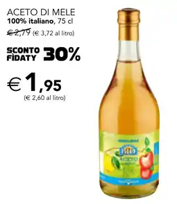 Esselunga Esselunga bio aceto di mele offerta