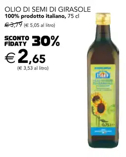Esselunga Esselunga bio olio di semi di girasole offerta
