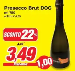 Prix Quality Prosecco Brut DOC offerta