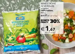 Esselunga Esselunga bio minestrone 12 verdure surgelato offerta