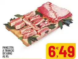 Ard Discount Pancetta a trancio di suino offerta