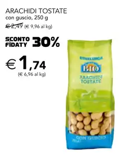 Esselunga Esselunga bio arachidi tostate con guscio offerta