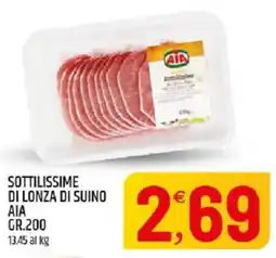 Ard Discount Sottilissime di lonza di suino AIA offerta