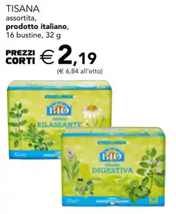 Esselunga Esselunga bio tisana offerta