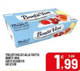 Ard Discount Yogurt magro alla frutta BONTA VIVA offerta