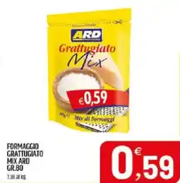 Ard Discount Formaggio grattugiato mix ARD offerta