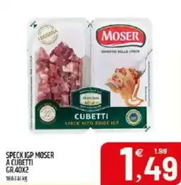 Ard Discount Speck igp moser a cubetti offerta