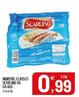 Ard Discount Wurstel classici SCARLINO offerta