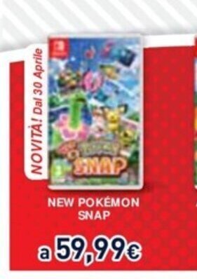 Unieuro New Pokémon Snap offerta