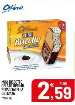 Ard Discount Mini biscotto gelato optimo stracciatella offerta