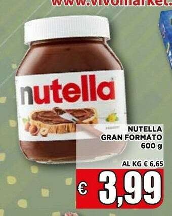 Vivo Supermercati Nutella offerta