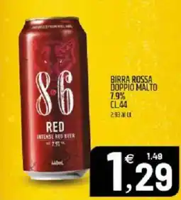 Ard Discount Birra rossa doppio malto 7.9% offerta