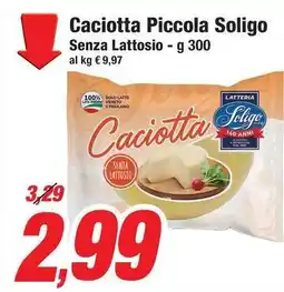 Prix Quality Caciotta Piccola Soligo offerta