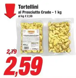 Prix Quality Tortellini al Prosciutto Crudo offerta