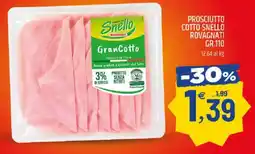 Ard Discount Prosciutto cotto snello ROVAGNATI offerta
