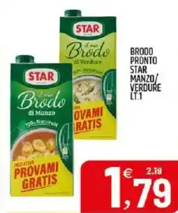 Ard Discount Brodo pronto star manzo verdure offerta