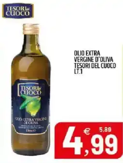Ard Discount Olio extra vergine d'oliva TESORI DEL CUOCO offerta