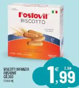 Ard Discount Biscotti infanzia FOSFOVIT offerta
