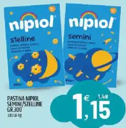 Ard Discount Pastina nipiol semini/stelline offerta