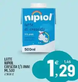 Ard Discount Latte nipiol crescita 1/3 anni offerta