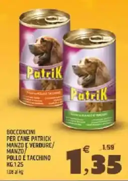 Ard Discount Bocconcini per cane patrick manzo e verdure/ manzo pollo e tacchino offerta