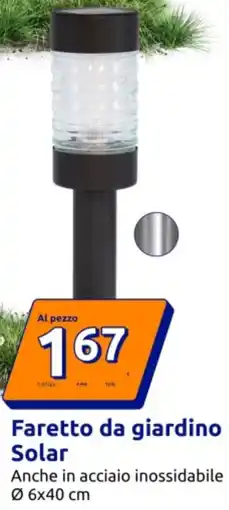 Action Faretto da giardino Solar offerta