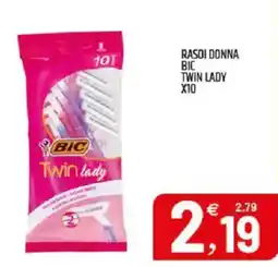 Ard Discount Rasoi donna bic twin lady x10 offerta